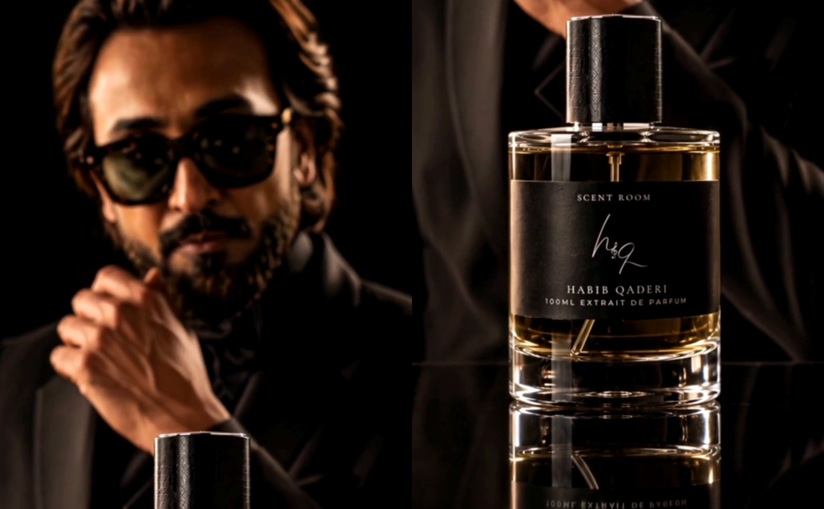 Habib Qaderi with the HQ by Habib Qaderi extrait de parfum, created with Scent Room in Sydney